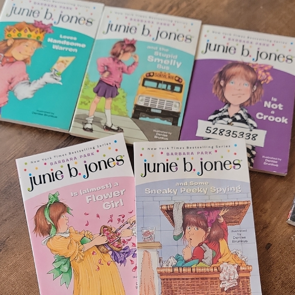 Junie B. Jones Books Set Of 5